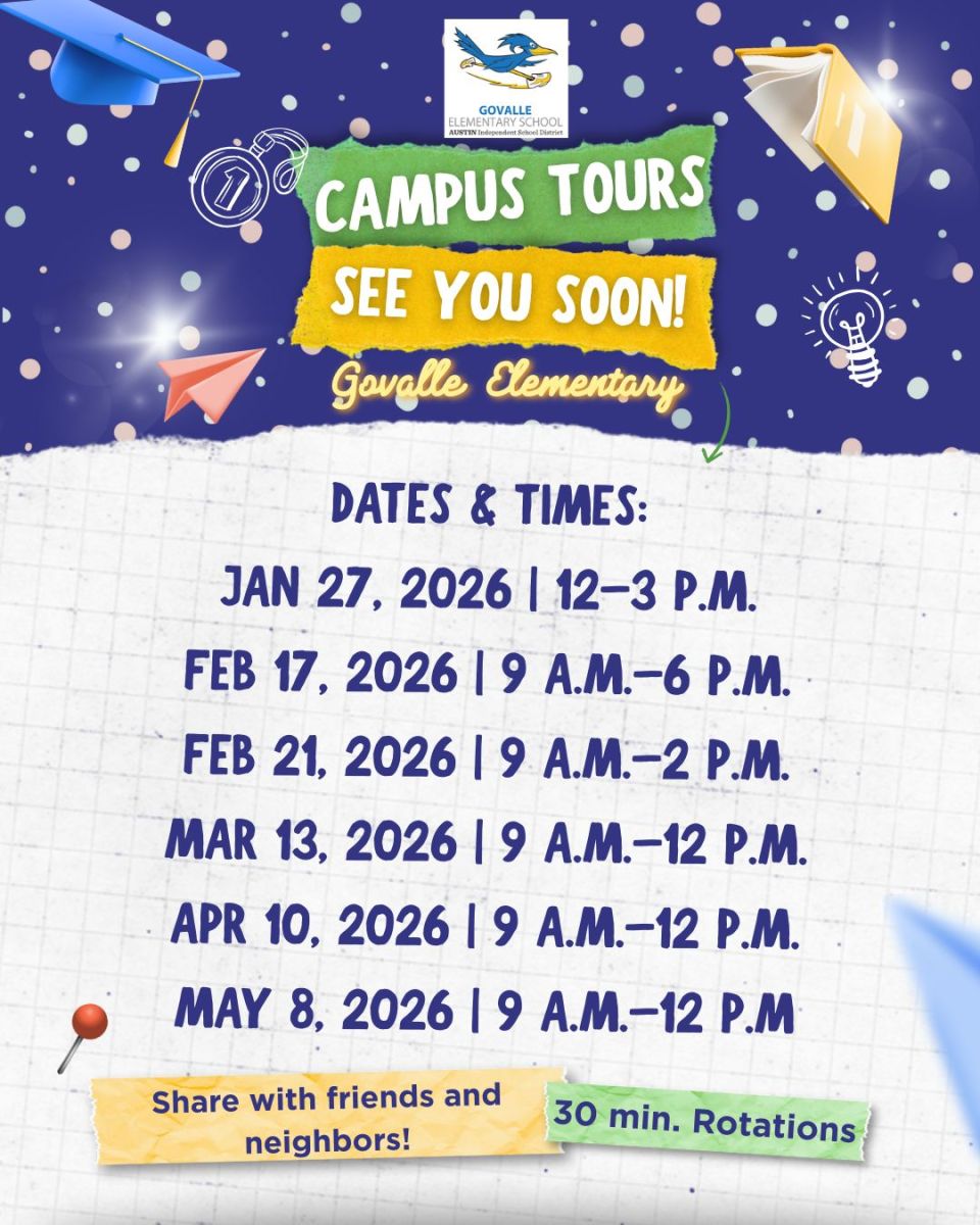 Spring Campus Tours Flyer